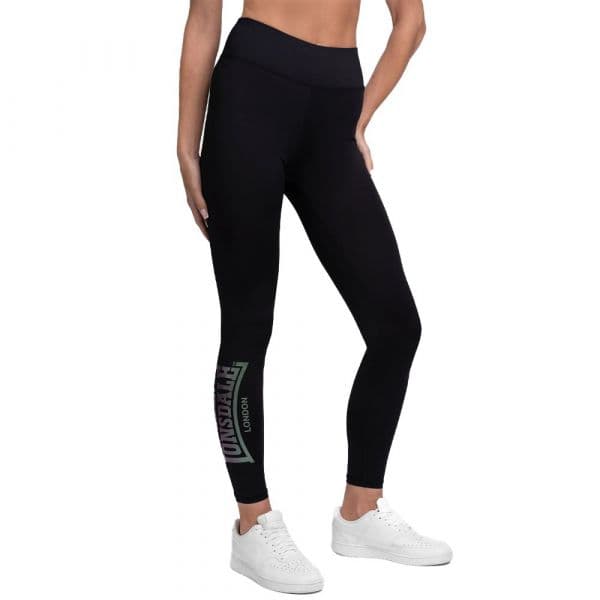 Lonsdale Coalmoor Leggings Preto XS Mulher