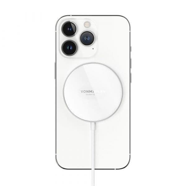 Vonmaehlen Disco Carregamento MagSafe Aura Mini 15W White