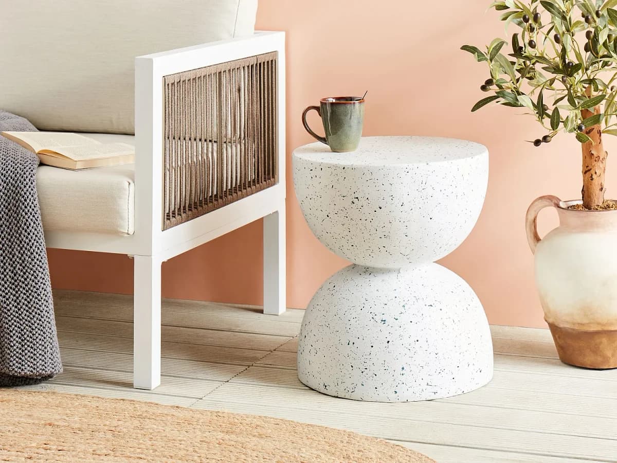 Mesa de apoio CAORIA Branco