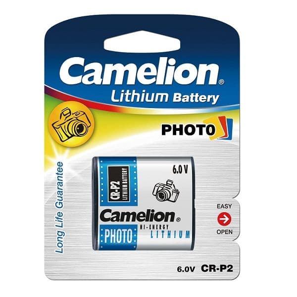 Camelion Pilha de Lítio Power CR-P2 BP1 1 Un.