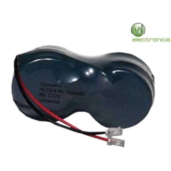 Camelion Bateria Acumuladora Recarregável Ni-Cd 4.8V 280mAh - C376/4NC-280S