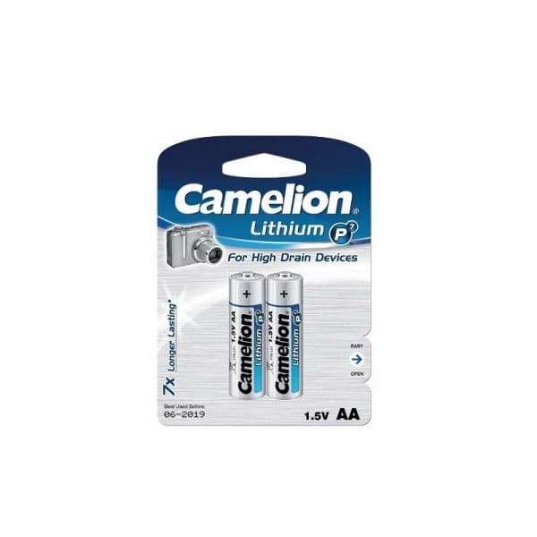 Camelion Bateria Lítio LR06 Aa BP2 - 19000206