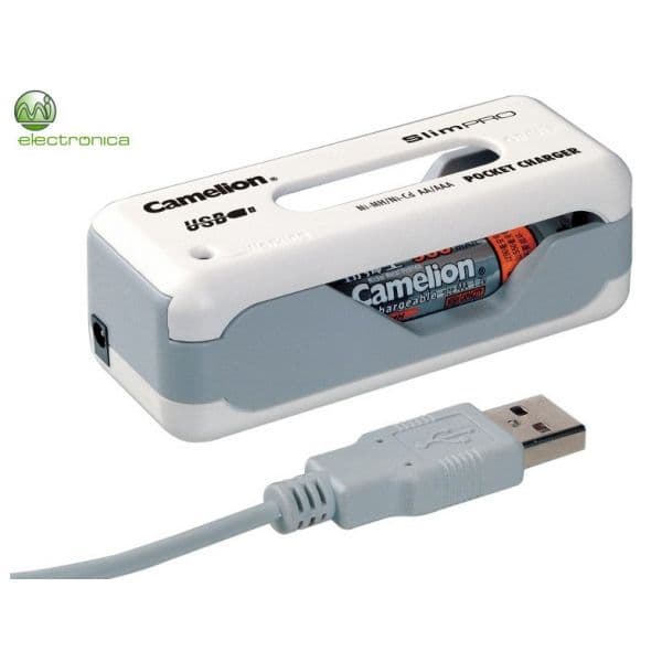 Camelion Carregador de Baterias Ni-cd/ni-mh Aaa/aa usb