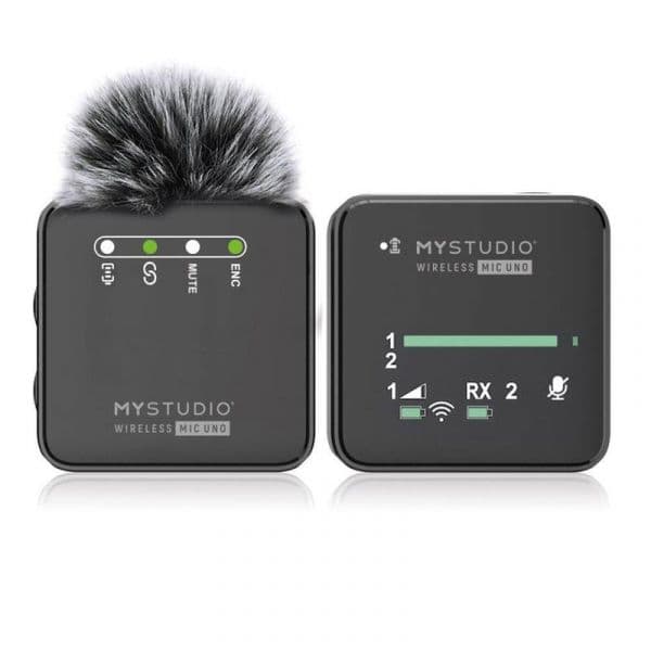 Easypix Microfone MyStudio Wireless Mic Uno Sem Fios USB-C