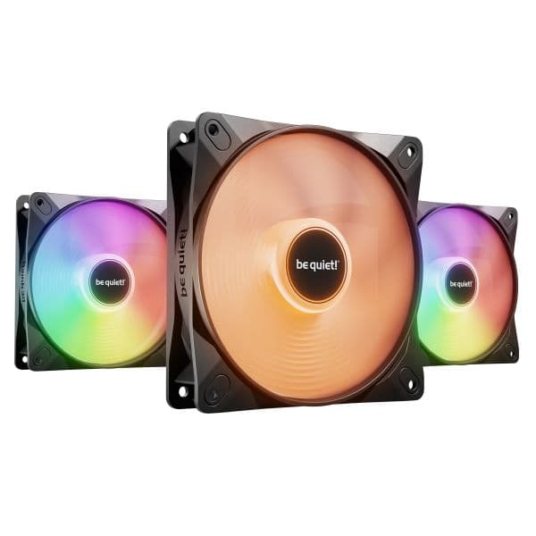 be quiet! Light Wings LX Ventoinha PWM 120mm Triple-Pack Preto