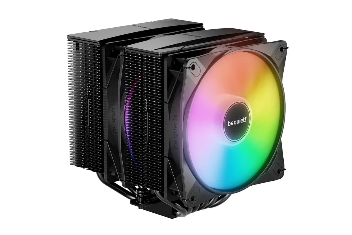 Be Quiet! Pure Rock Pro 3 LX Black Cooler a Ar 120 mm com 2 Ventoinhas RGB