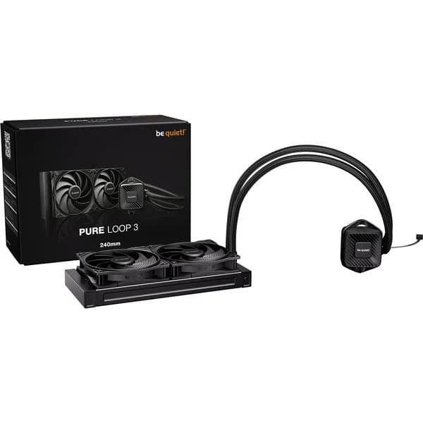 be quiet! PURE LOOP 3 240mm 2 Ventoinhas Preto