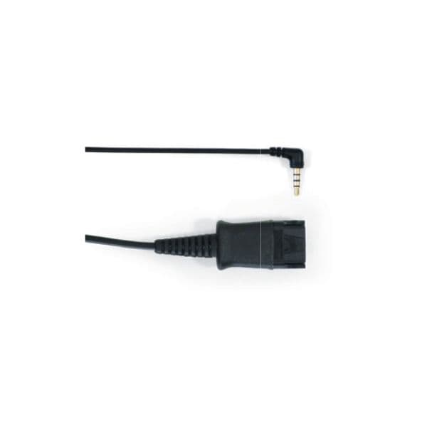 Snom 4344 Cabo Adaptador 3.5mm para Auscultadores A100M/A100D/ACPJ Preto 0.6m