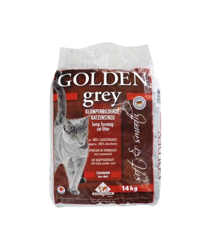 Golden Areia Auto Aglomerante Grey 14Kg