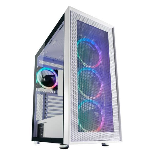 LC Power 802W Wanderer X ATX Vidro Temperado White