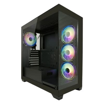 LC Power LC-715B-ON Vidro Temperado Black