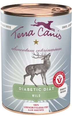Terra Canis Ali-Vet Diabético Carne de Caça