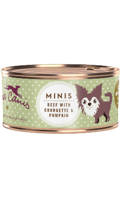 Ração Húmida Terra Canis Mini Vaca com Courgette e Abóbora 100g
