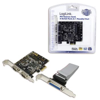 CONT. PCIE 2P RS232 SERIE  1P LPT PARALELA