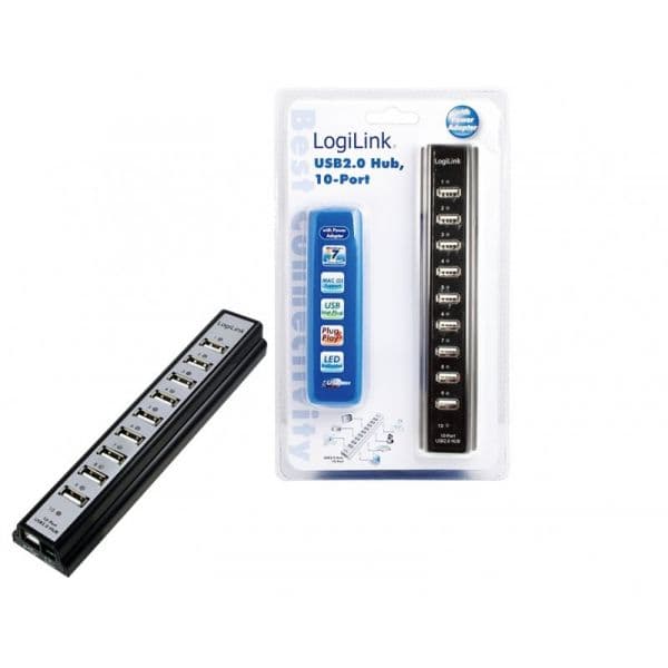Logilink USB 2.0 Hub 10-Port - UA0096