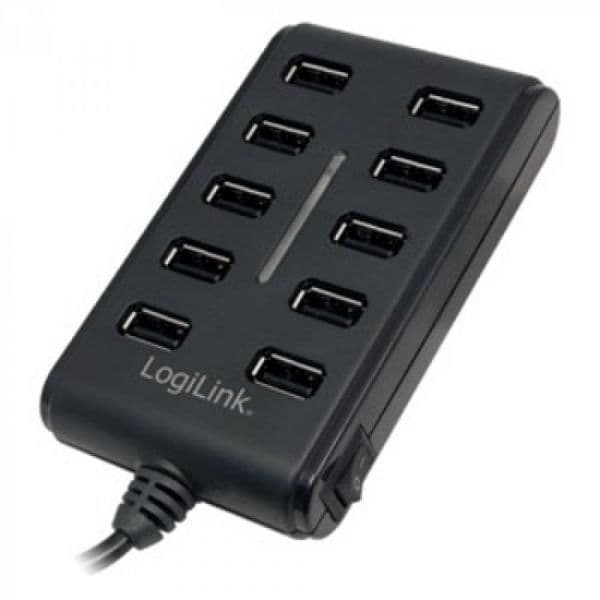 Logilink Hub 10 Portas USB 2.0 -UA0125