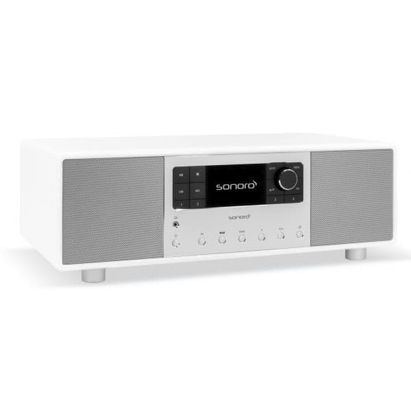 Sonoro Rádio Primus White (glossy) - silver