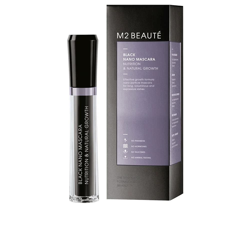 M2 Beauté Black Nano Máscara Nutrition Natural Growth 6ml