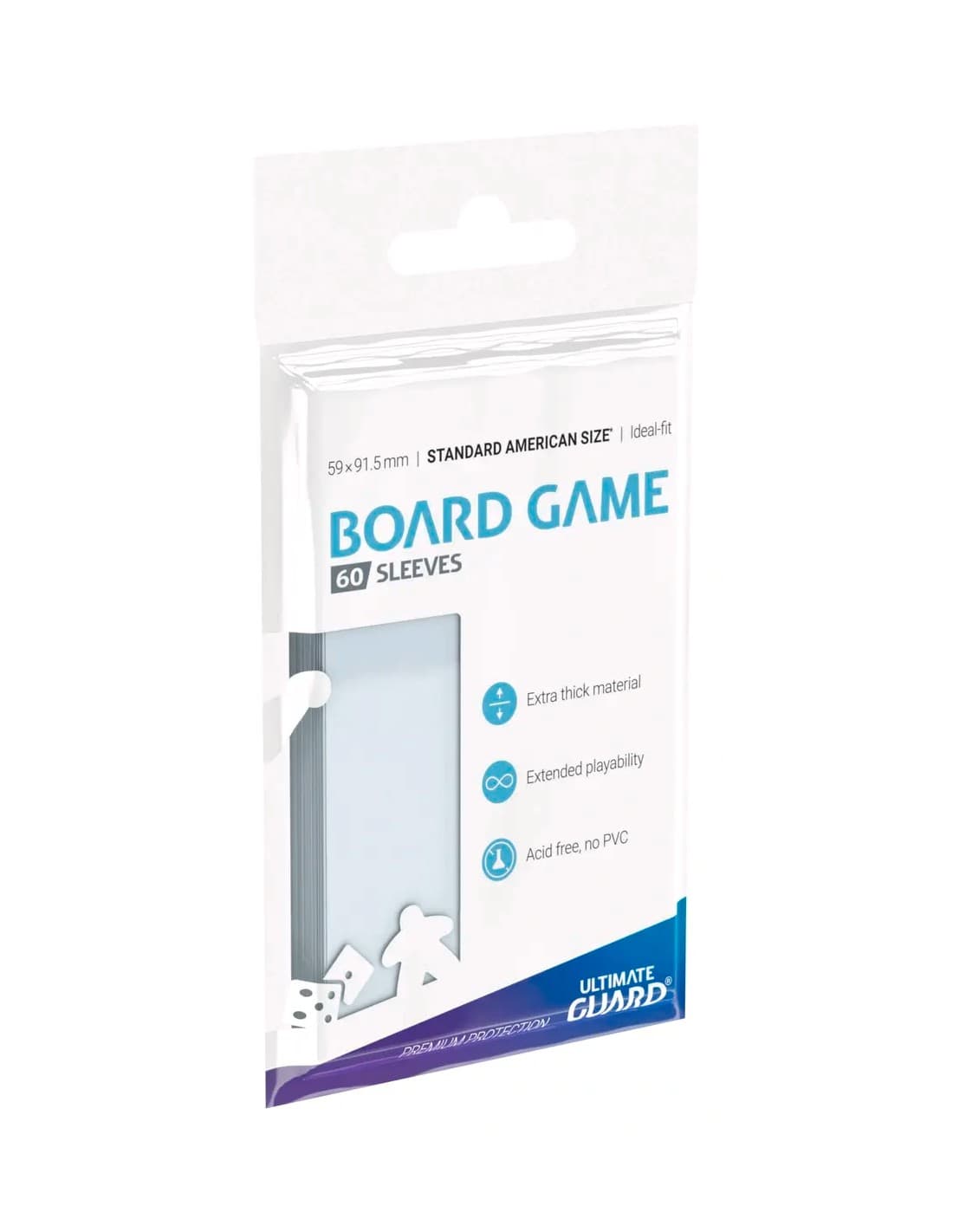 U.Guard Board Game Sleeves Standard American (60)