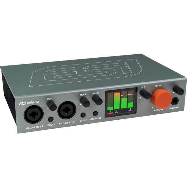 ESI Interface de Áudio USB Amber i2 2-in/2-out 24-bit/192kHz