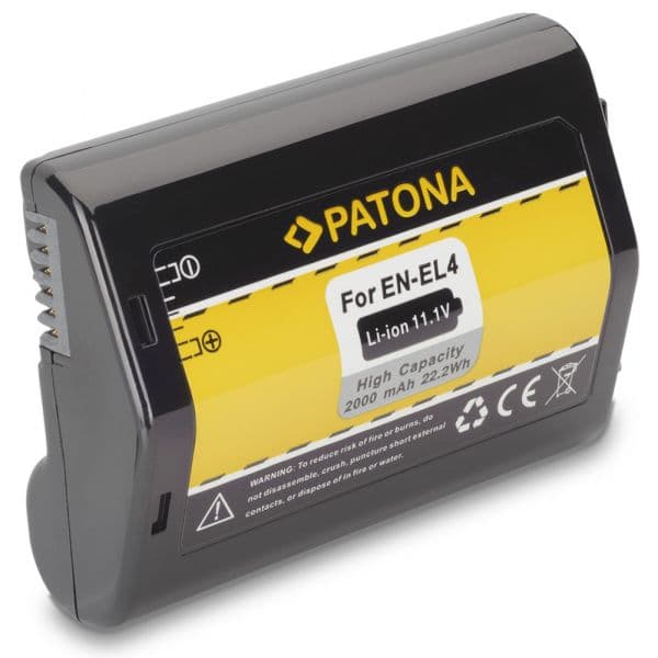 Patona Bateria para Nikon ENEL4/ENEL4a 2000mAh