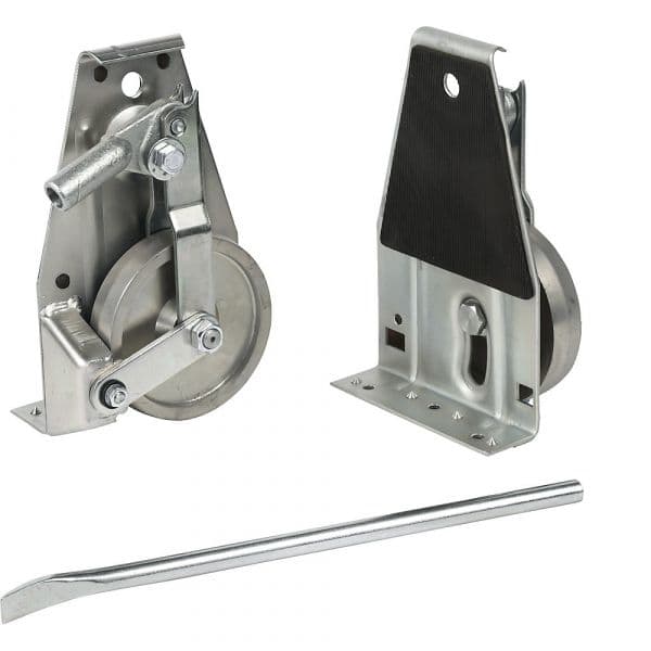 Kaiser+kraft Rodado de Elevação, Rodas em Aço, 1000 Kg, Elevação 33 mm