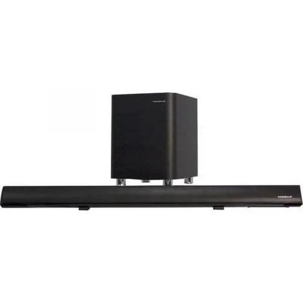 Soundbar Nanoxia NXSB21CWW Subwoofer Sem Fios 120W Bluetooth Preto