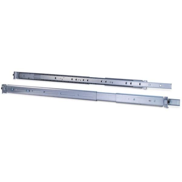 Inter-Tech Calhas Telescópicas 26" 1U 650mm Prateado