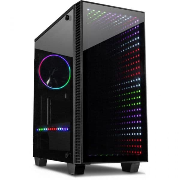 Inter-tech Caixa Pc X-608 Infinity Micro Infinity-mirror Tower Housing - 88881315