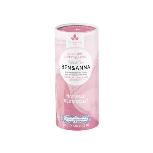 BEN & ANNA Desodorizante Stick Flor de Cerejeira Japonesa Pele Sensível 40g