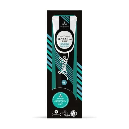 BEN & ANNA Pasta Dentrífica Black Fluoride 75ml