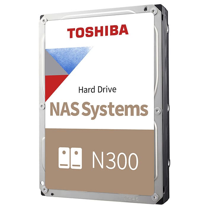 Toshiba 20TB N300 3.5" 512MB 7200rpm SATA III - HDWG62AUZSVA