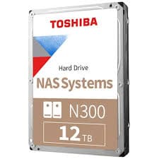 Toshiba N300 12TB 7200RPM 512MB 3.5" Serial ATA III NAS