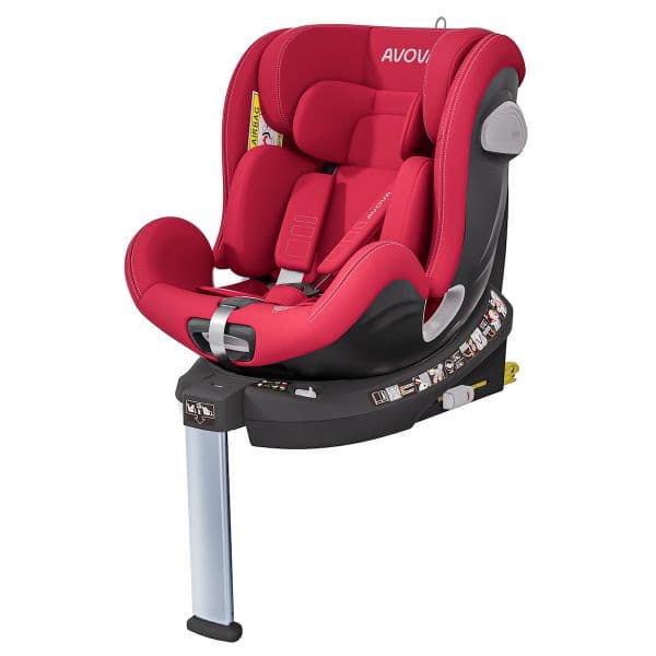 Avova Swan Fix i-Size ( 40-125cm) 360º Mapple Red