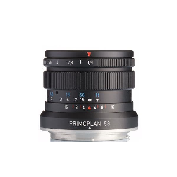 Objetiva Meyer 58mm f1.9 II Para Montagem Micro 4/3