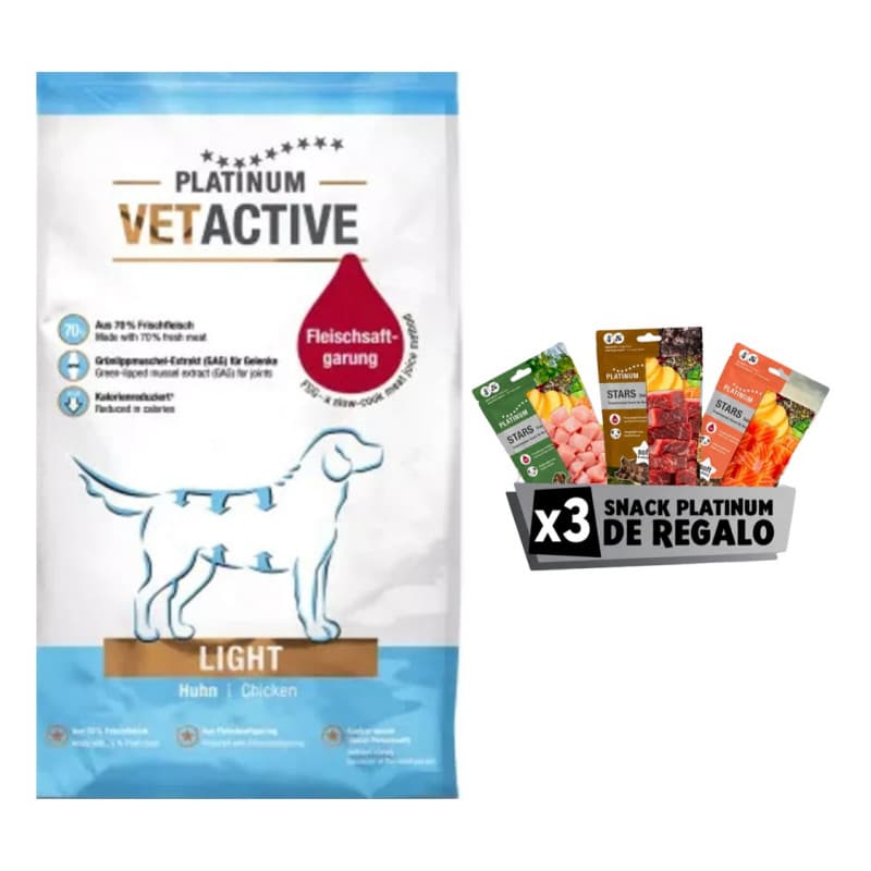 Platinum Vetactive Light para perros