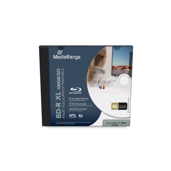 BD-R XL 100GB 4x Inkjet FF Jewelcase