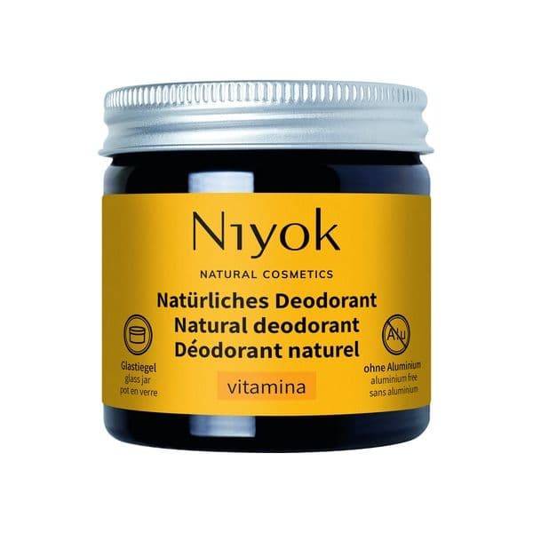 Niyok Desodorizante Antitranspirante Creme Vitamina Frutado 40ml