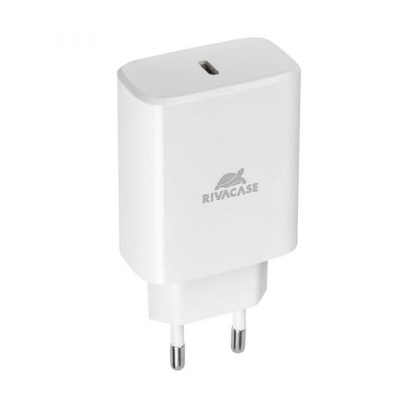 Rivacase Carregador PS4193 30W Branco e Preto