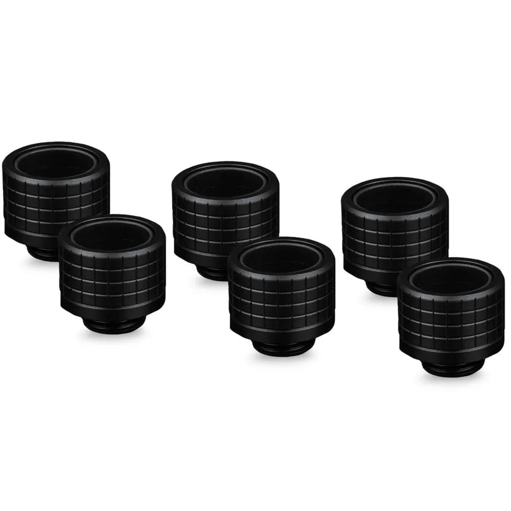 Thermal Grizzly DeltaMate Fitting - HT16 Preto (Pack 6)