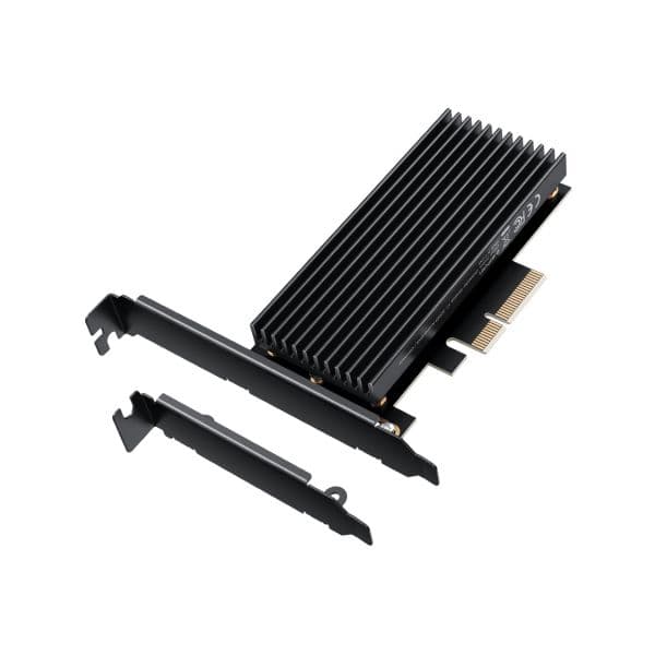 GrauGear Adaptador PCI G-M2PCI01 2x PCIe 4.0 para 2x NVMe SSD, Caixa M.2