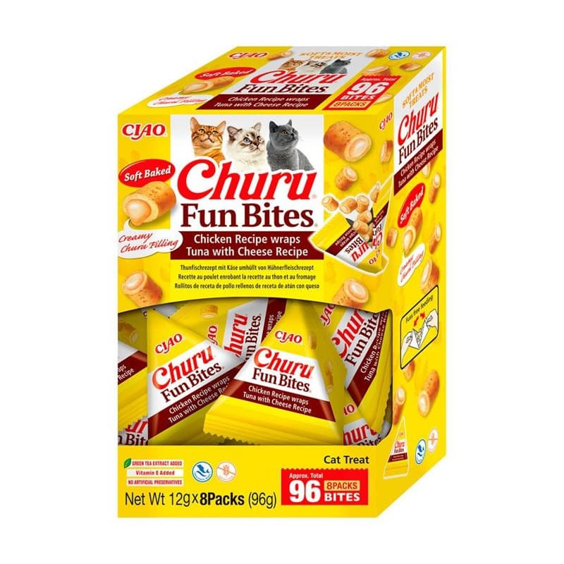 Churu Cat Fun Bites de Atún con Queso