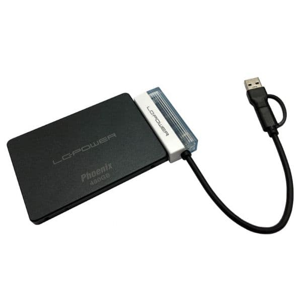 LC Power LC-ADA-USB-SATA-25 Adaptador de Alimentação USB para SATA 2.5"