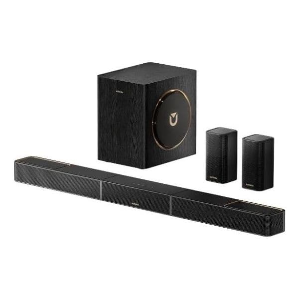 Soundbar Ultimea Skywave F40 Dolby Atmos 5.1.2 Canais Preto