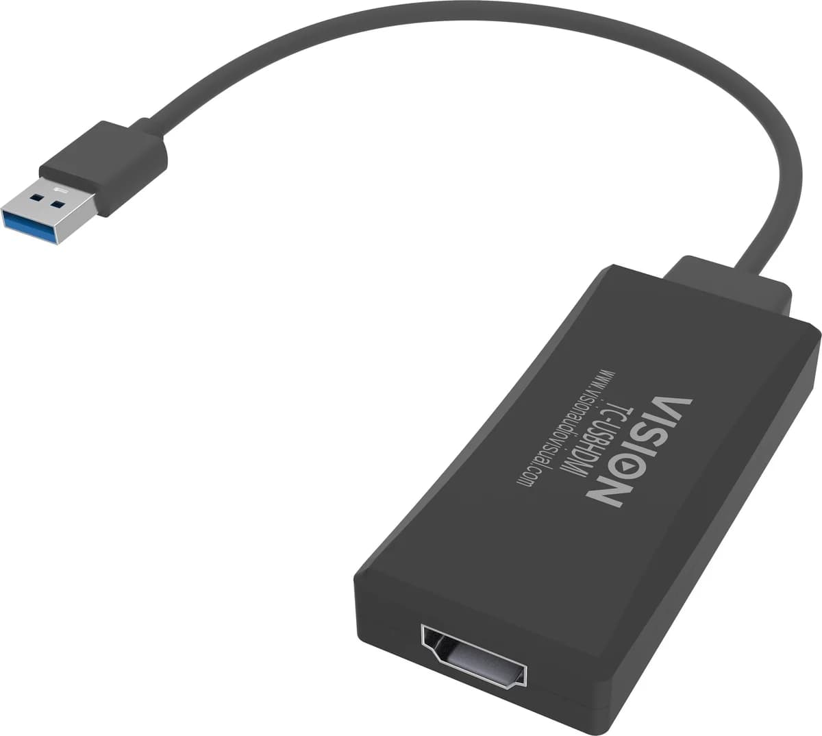 Big Ben Adaptador USB-A para HDMI TC-USBHDMI Profissional Preto