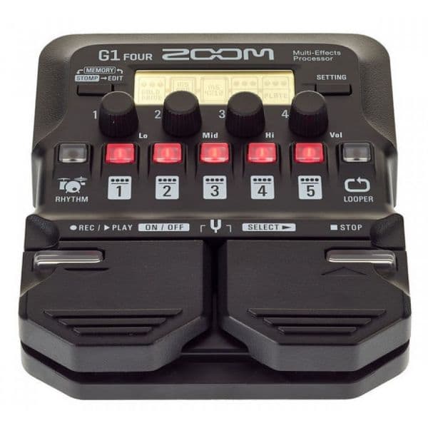 Zoom Pedal Guitarra Multi-fx G1 Four