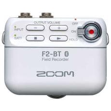 Zoom Gravador F2 Bluetooth 32bits Black + Microfone Lavalier
