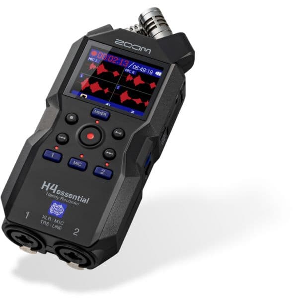Zoom Gravador Portátil H4essential 4 Pistas 32-bit Float