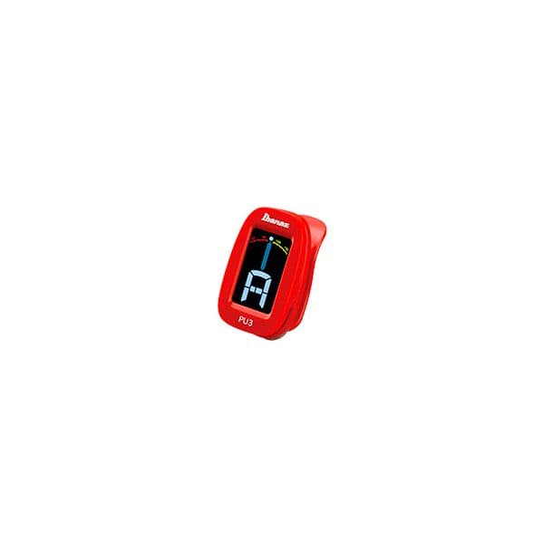 Ibanez PU3 Chromatic Clip Tuner Vermelho