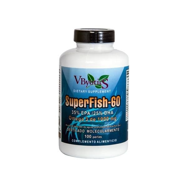 Vbyotics Superpeixe 60 (epa 35%-dha 25%) 100 Pérolas de 1419mg